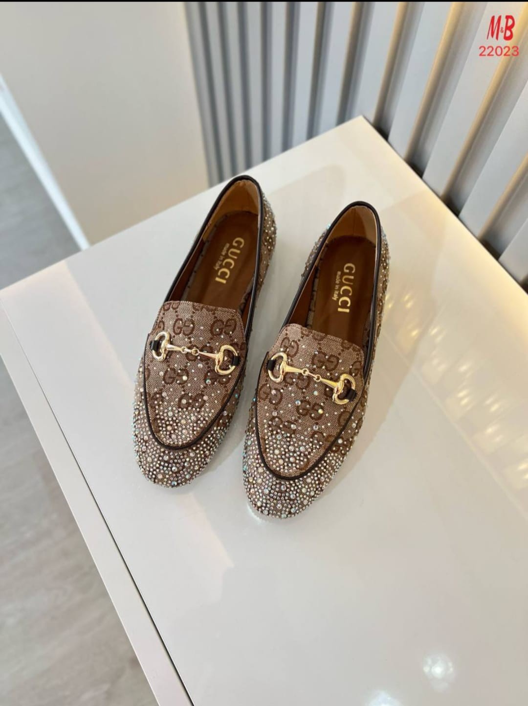 Gucci İhtal Taşlı Babet