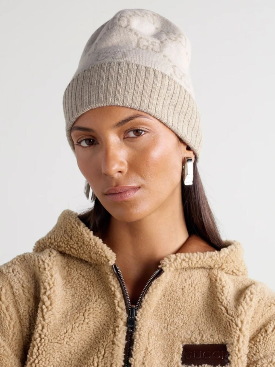 GUCCİ DESENLİ BERE