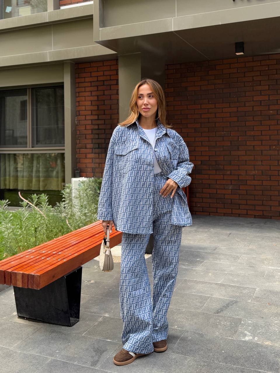FENDİ GÖMLEK PANTOLON TAKIM