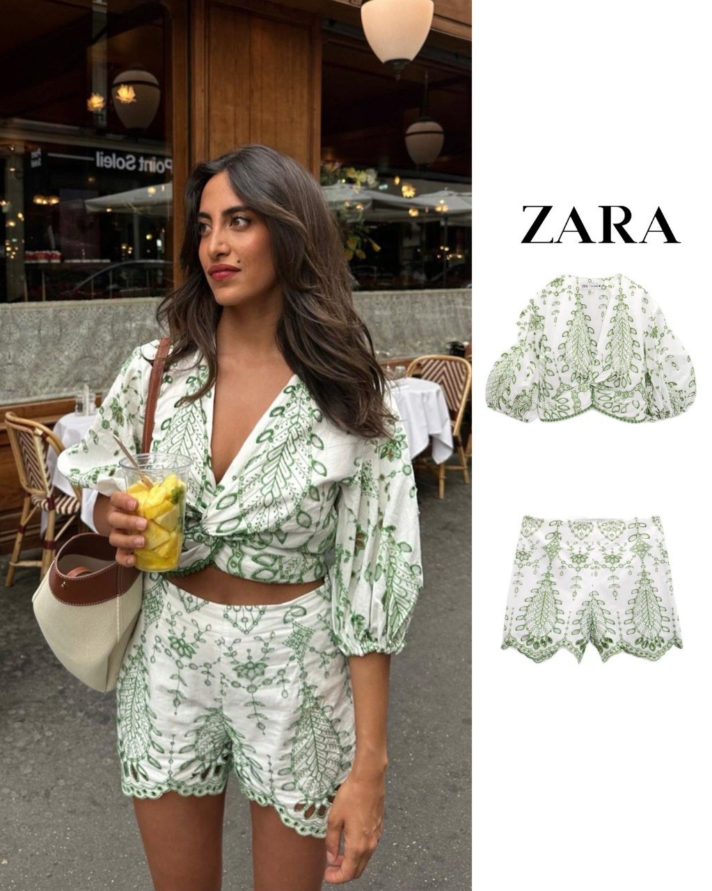 Komple Nakışlı  Takım Zara Takım