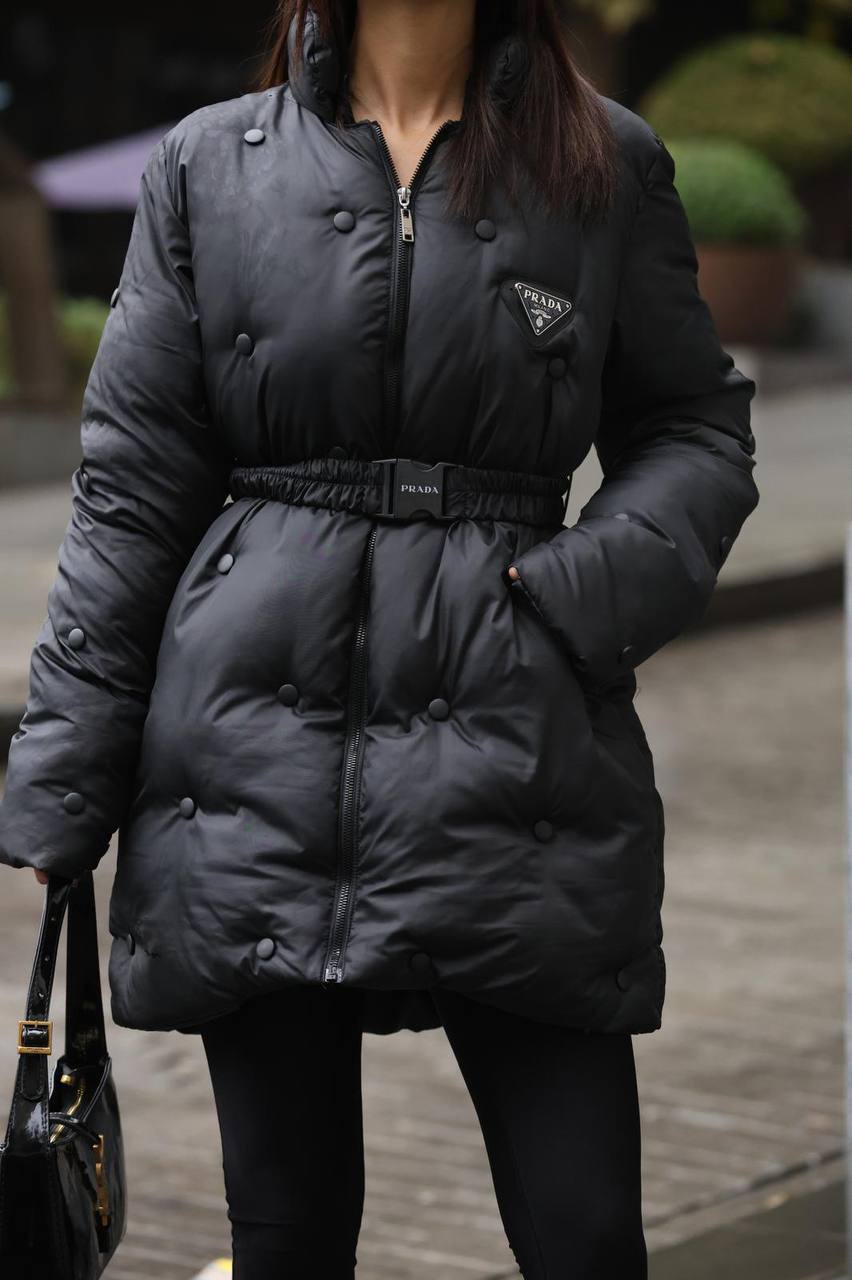  PRADA Şişme Dolum Mont 