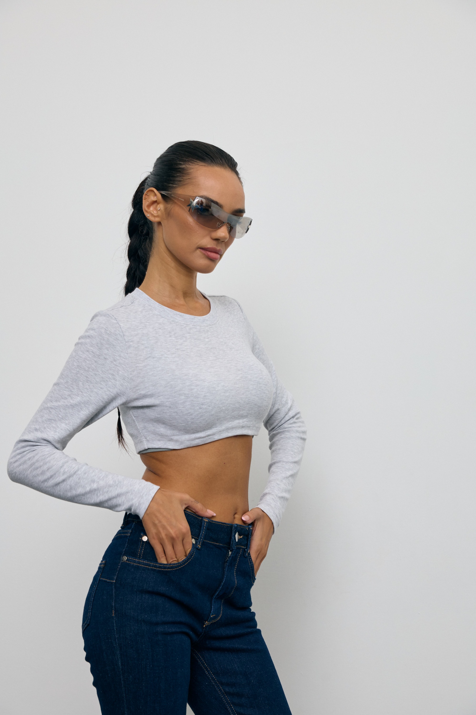 South Coast Crop Body - Gri