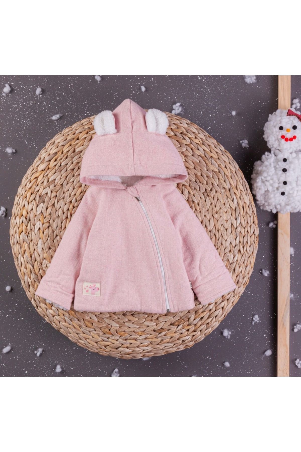 Baby Z Ponponlu Detaylı Kız Bebek Hırkası