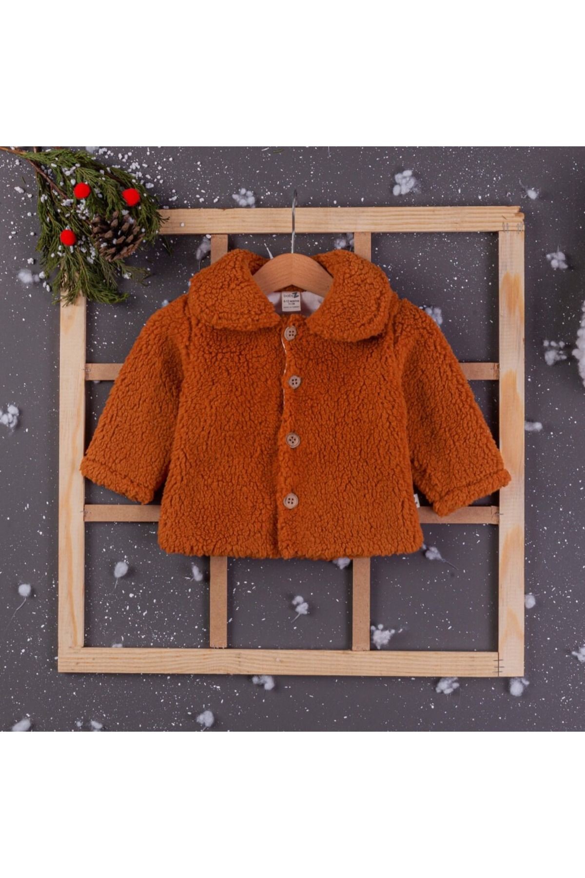 Welsoft Kabarık Dokulu Bebek Çocuk Hırkası Modeli