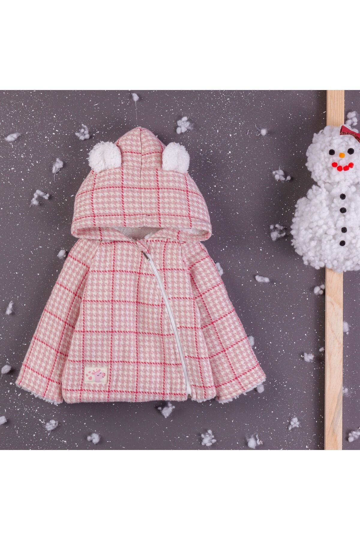 Baby Z Ponponlu Detaylı Kız Bebek Hırkası