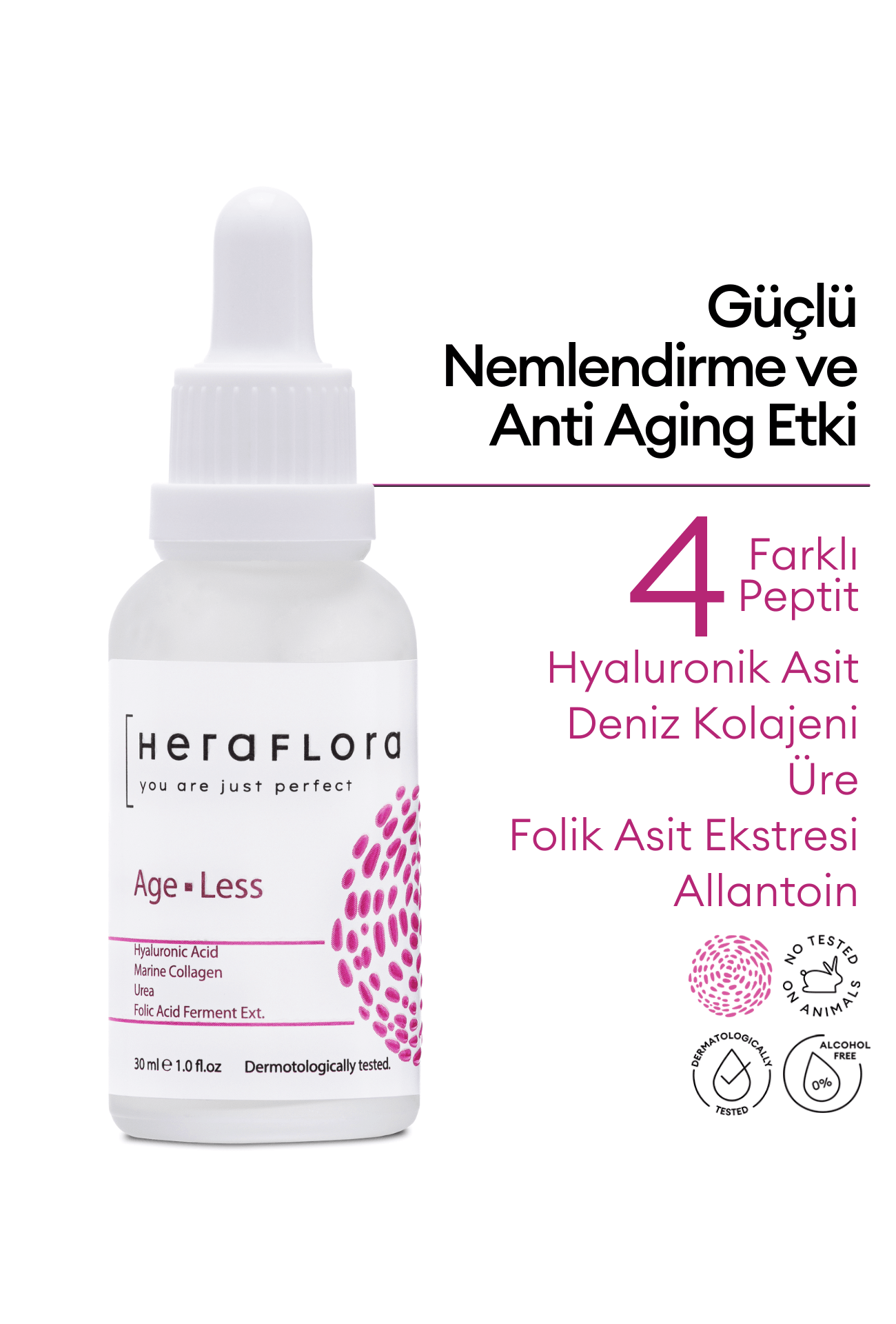 Age Less Yaşlanma Karşıtı Cilt Bakım Serumu 30 Ml