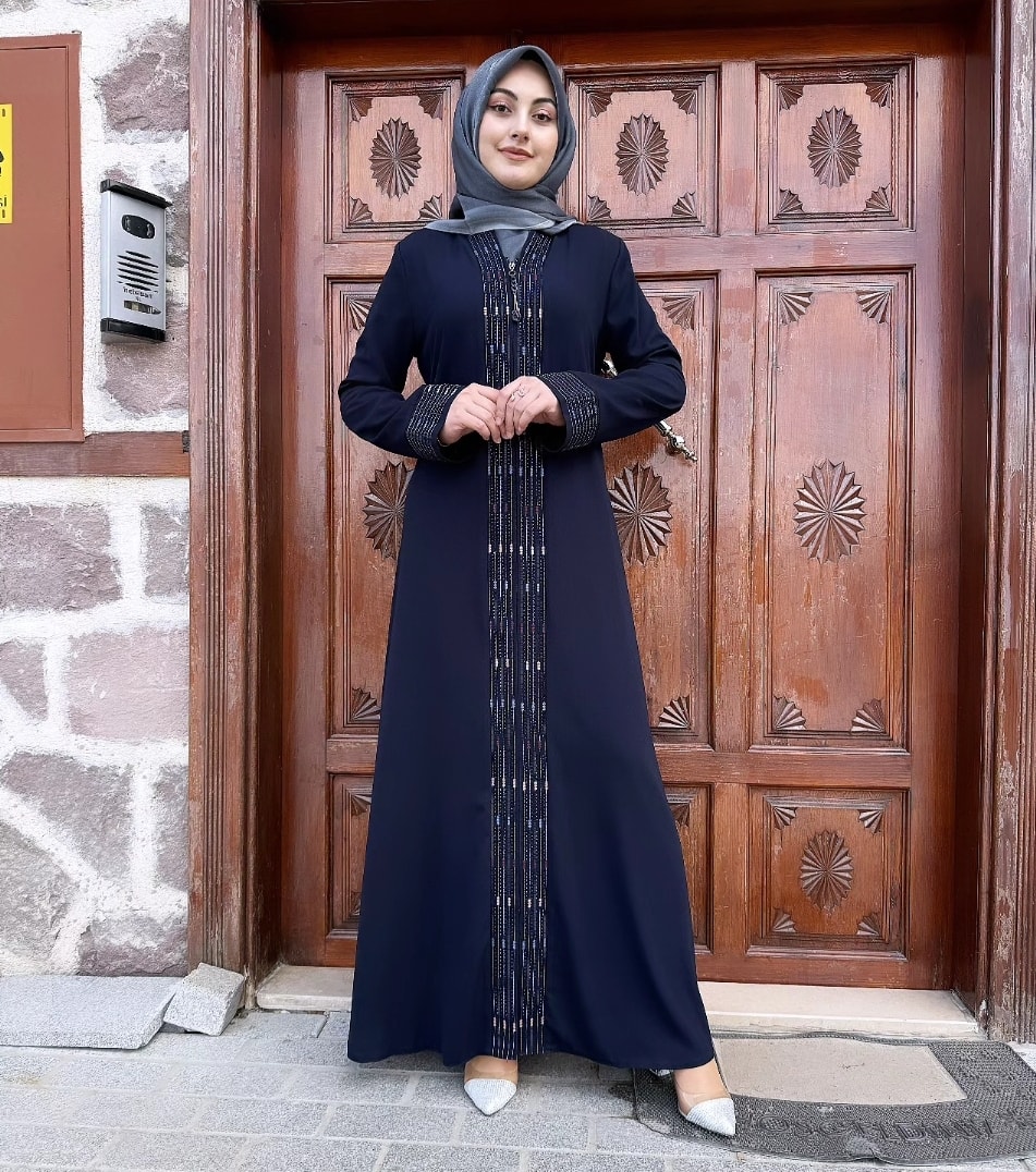 Firuze yazlik ince kumaş feracemiz 