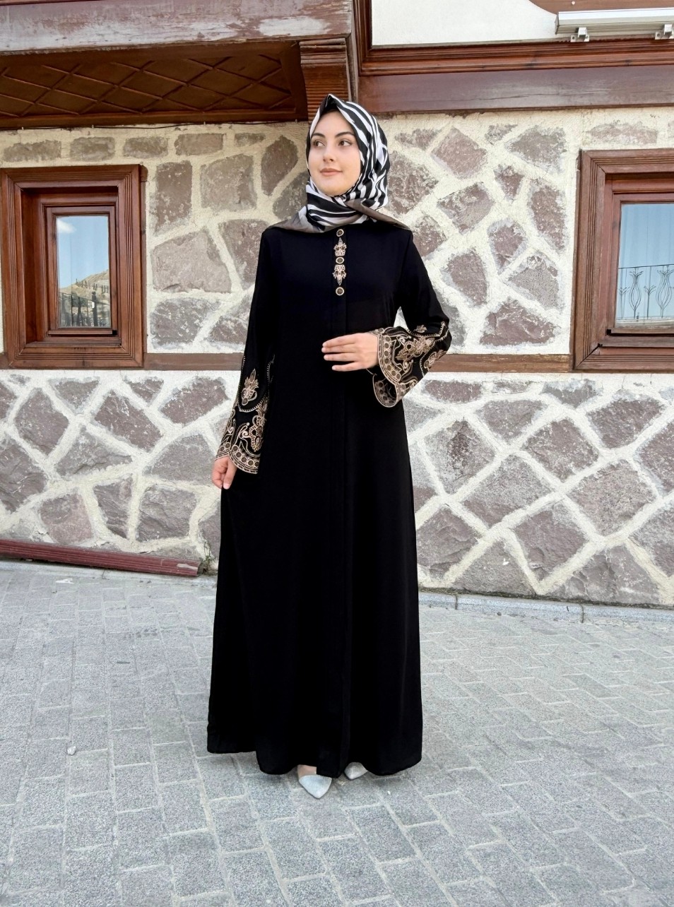 Nakış işleme ihram ferace 