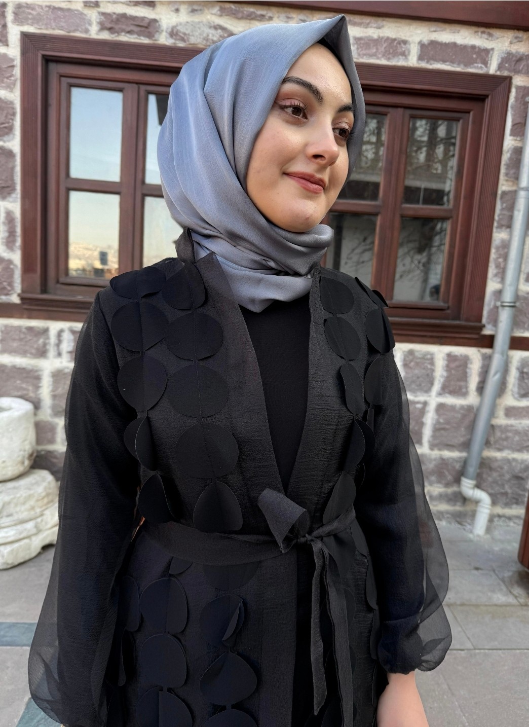 Siyah abaya takimimiz 