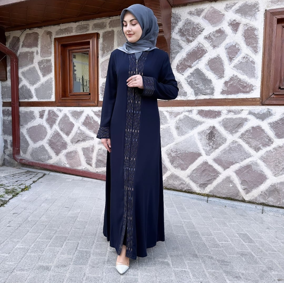 Firuze yazlik ince kumaş feracemiz 