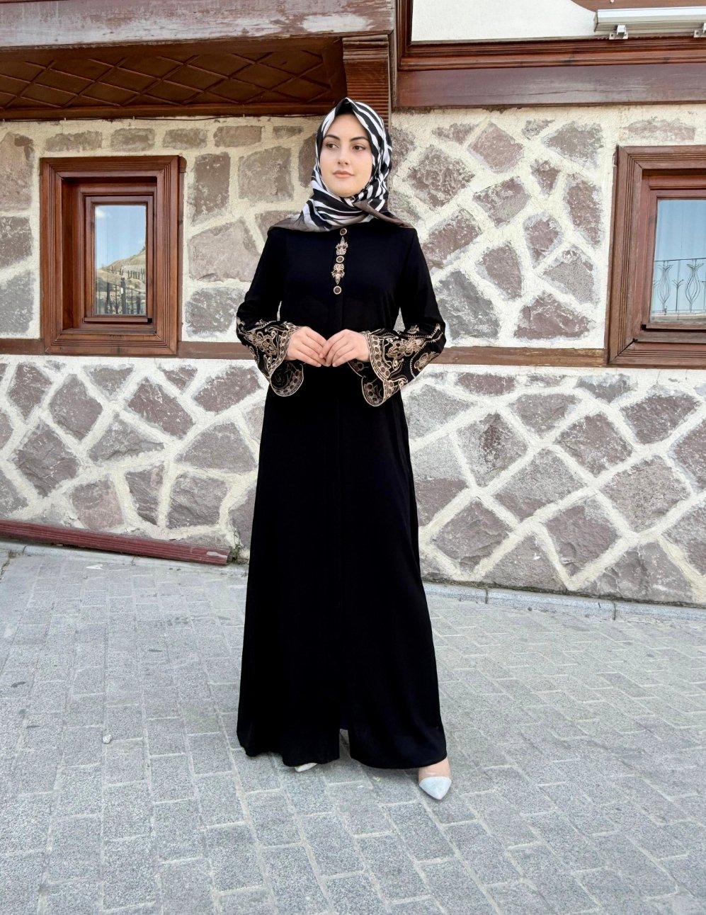 Nakış işleme ihram ferace 