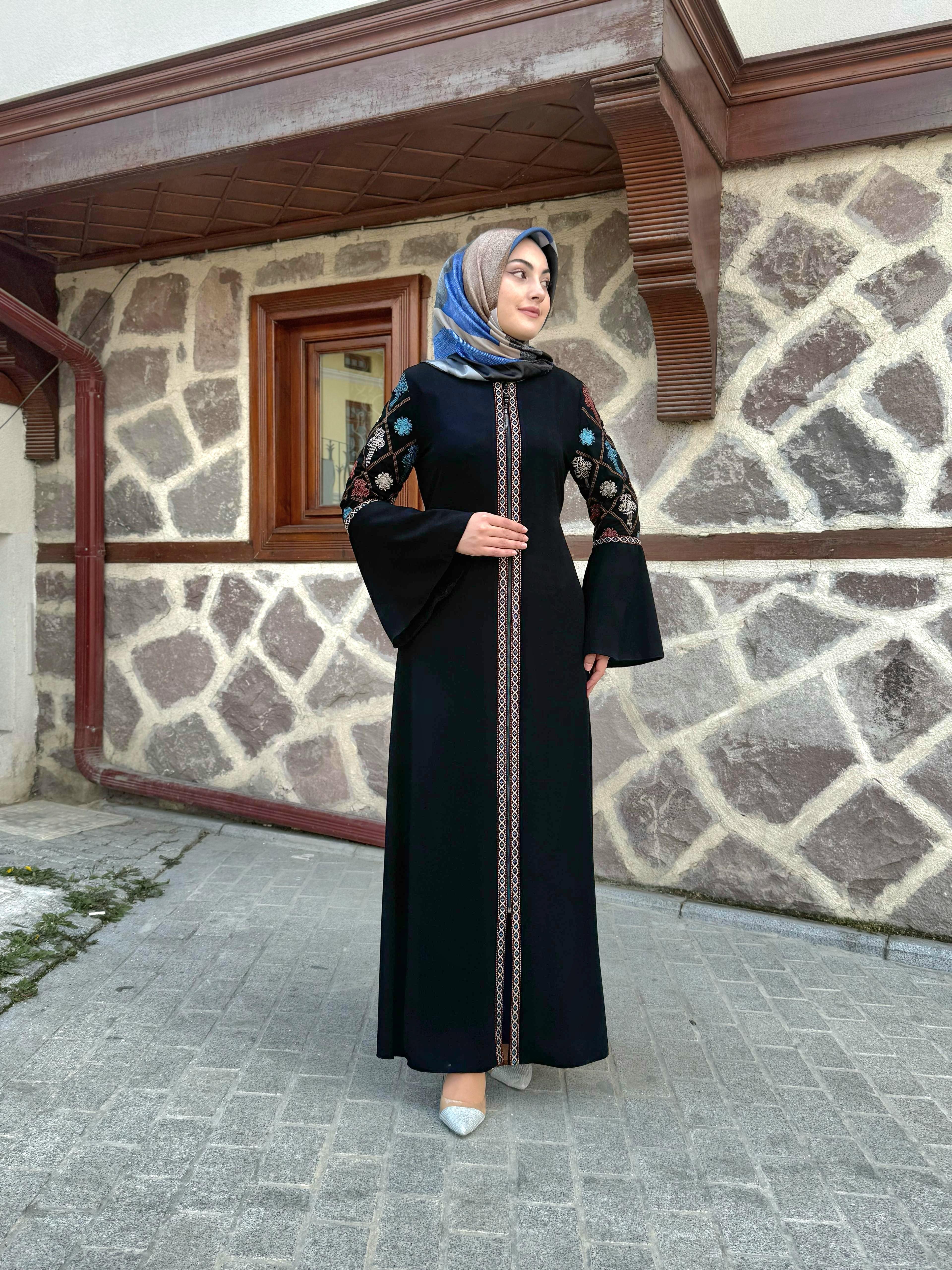 Safir ipek kumaş feracemiz 