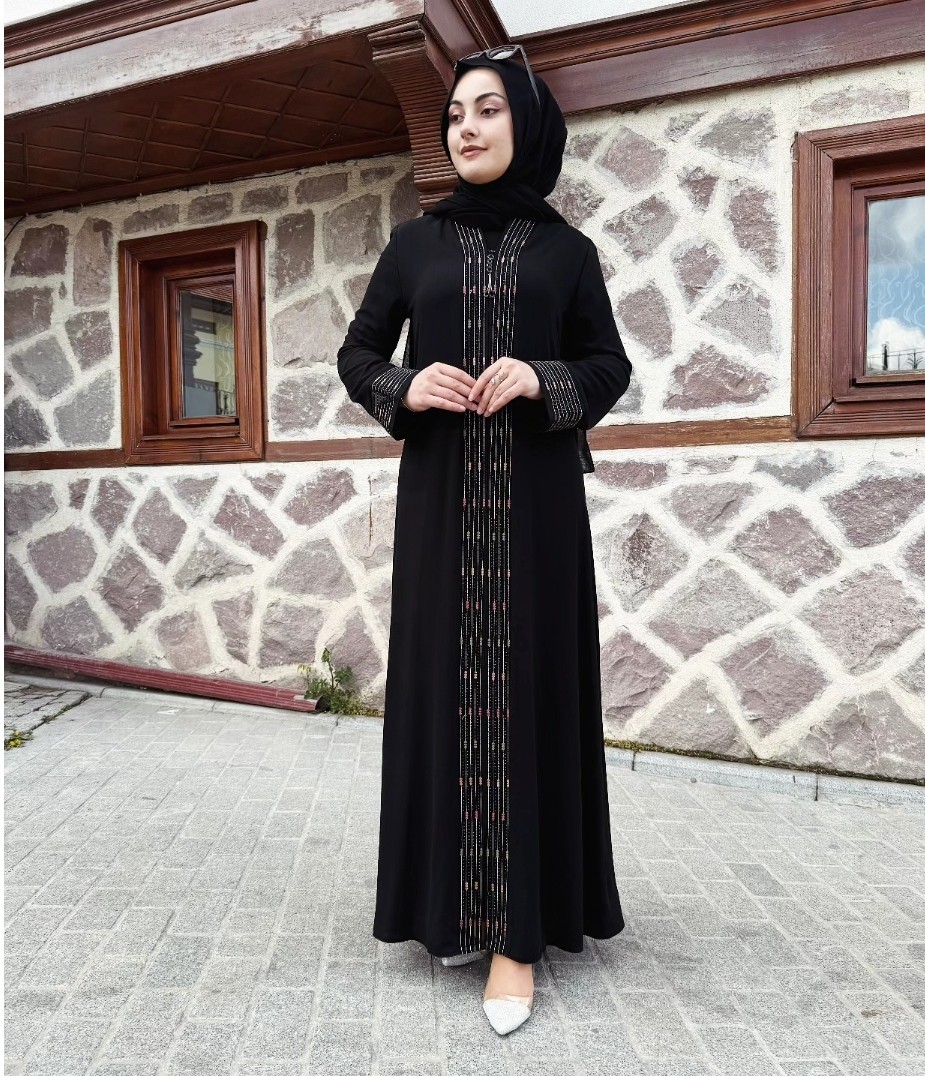 Firuze yazlik ince kumaş feracemiz 