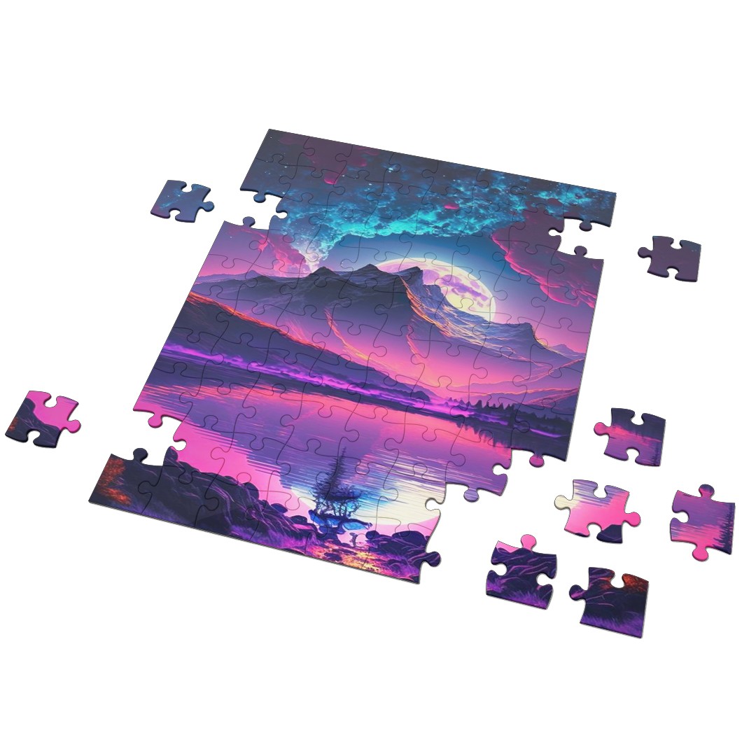 Manzara Çizimi Puzzle