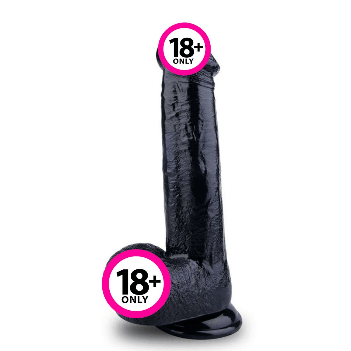 Libido 23 cm Siyah Realistik Dildo