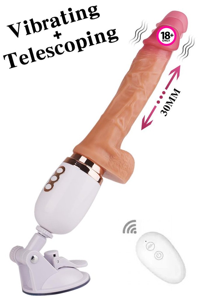 Uzaktan Kumandalı İleri Geri Hareketli Titreşimli Sex Makinesi