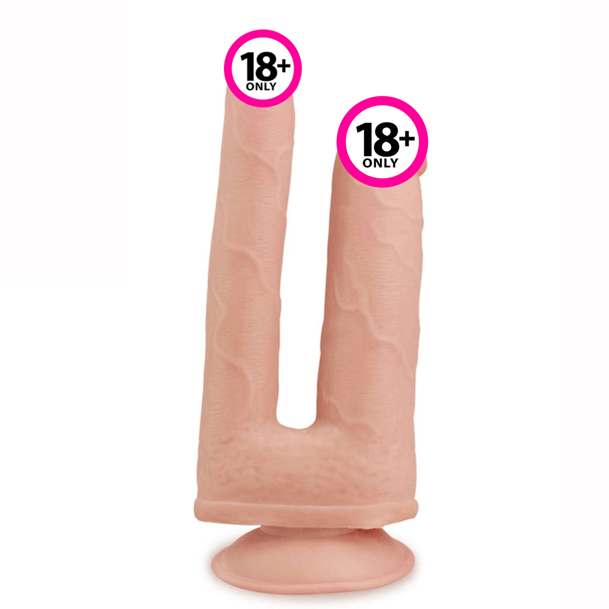 Kıkırdaklı Deri Özellikli Çatal Penis 22cm