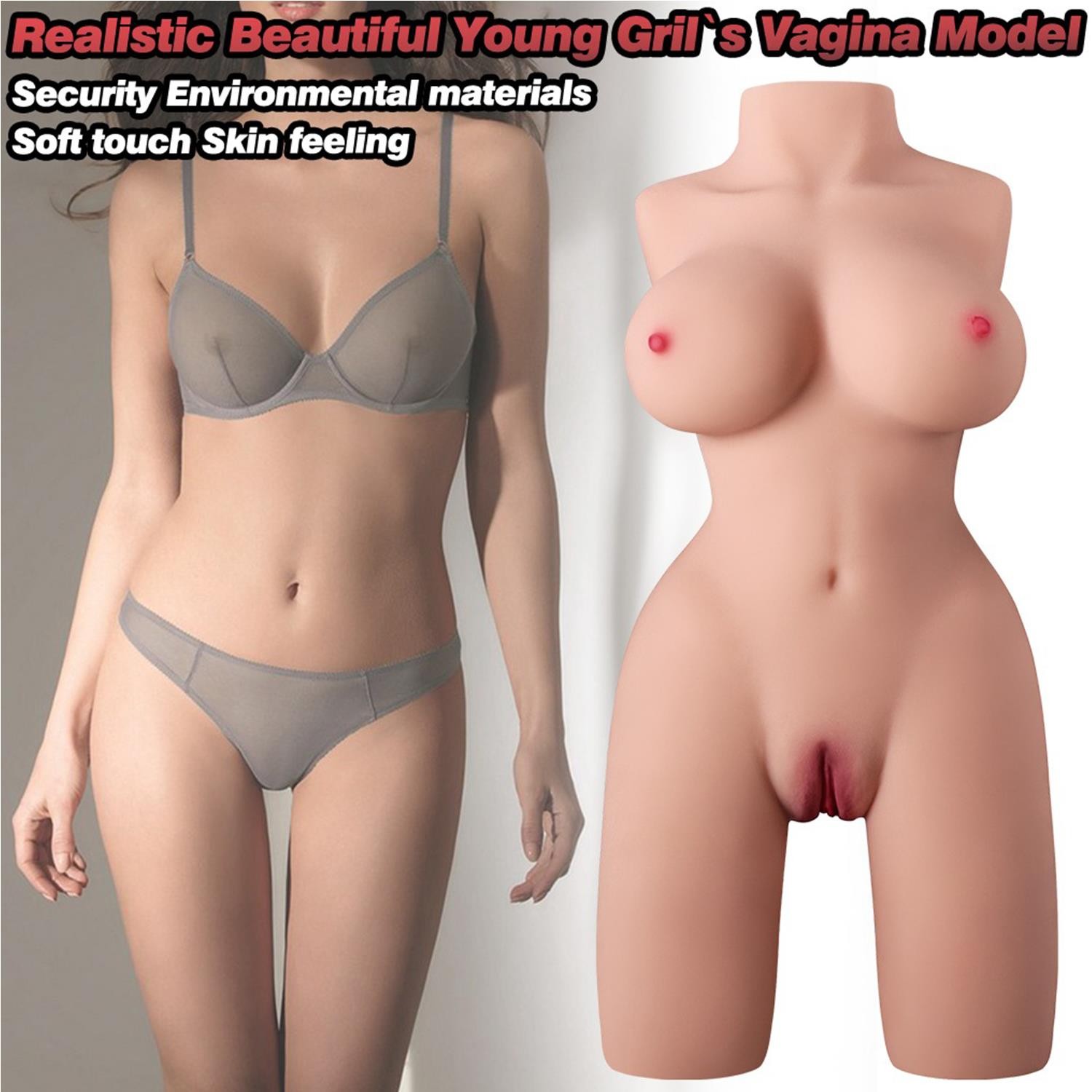 KATE Gerçekçi Manken Titreşimli 50cm 6kg