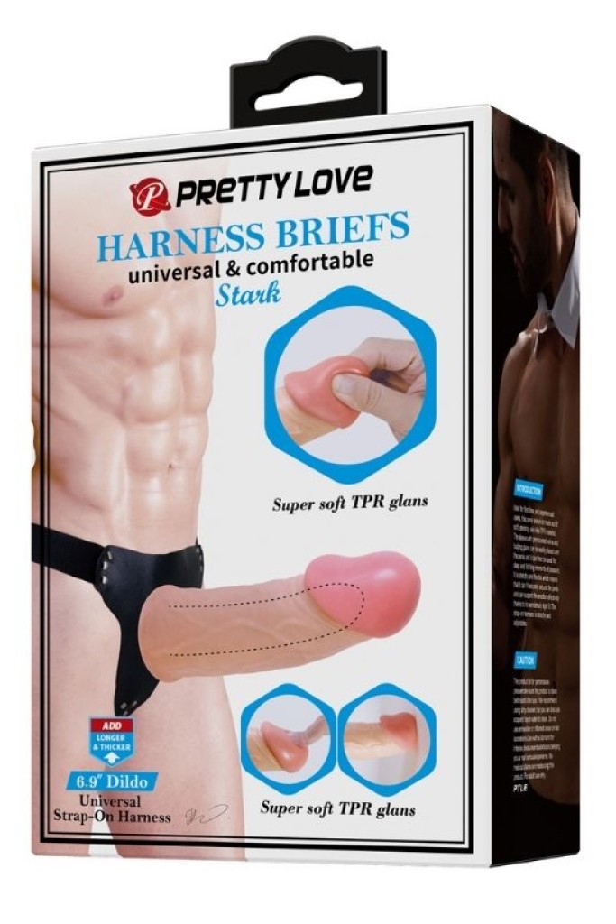 Stark Realistik İçi Boş Protez Strapon Penis 