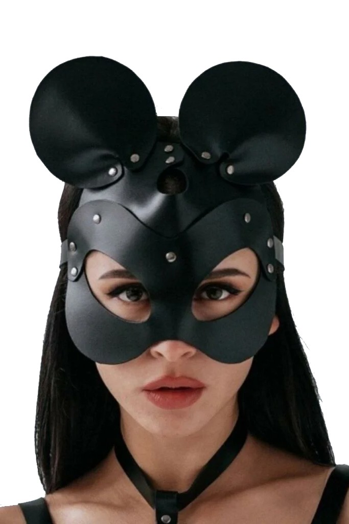 Fantezi Mickey Maske Siyah