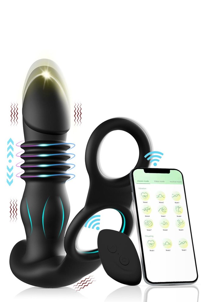 Telefon Kontrollü Uzaktan Kumandalı İleri Geri Hareketli Vibratör 