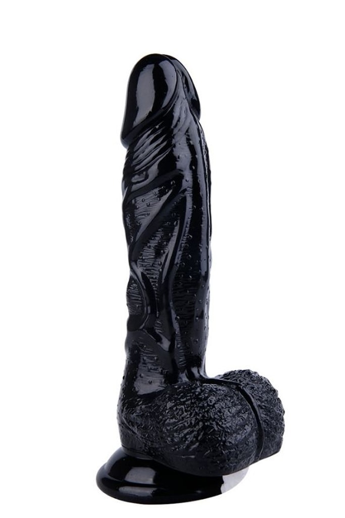 Realistik Zenci Dildo 22,5 cm