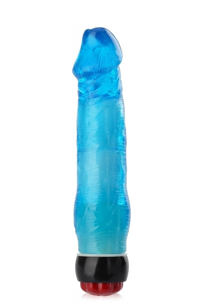 LIFELIKE Jel Dokulu Vibratör 21 cm - Mavi