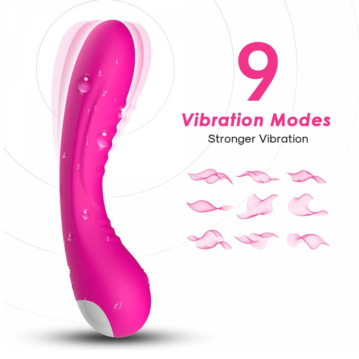 BRUTAL Şarjlı Vibratör 18cm - Pembe