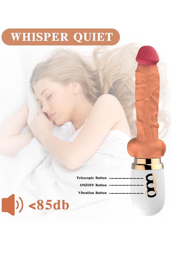 Uzaktan Kumandalı İleri Geri Hareketli Titreşimli Sex Makinesi