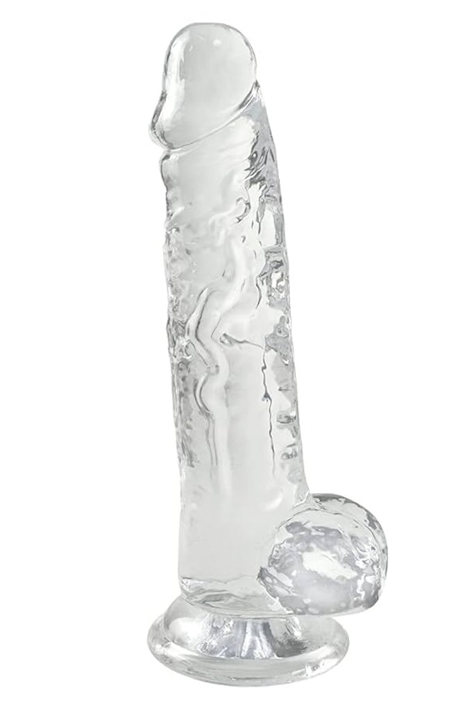 Şeffaf Realistik Dildo 23 cm