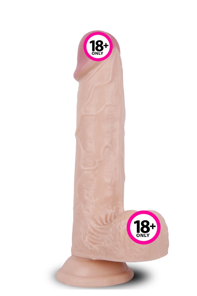 Gerçekçi Vantuzlu Dildo Penis 20 cm