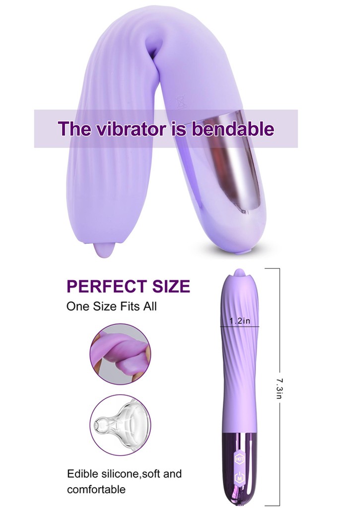 Dil Özellikli Isıtmalı Şajlı Süper Vibratör