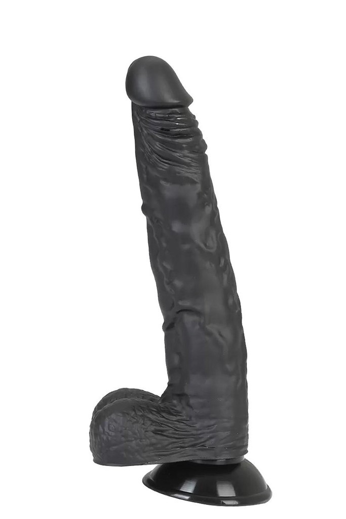 RIO Realistik Dokuda Dildo 24 cm - Zenci