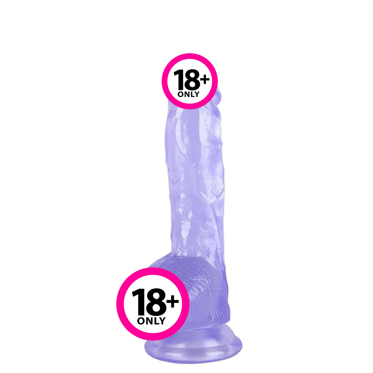 Libido 19 cm Mor Jel Dildo