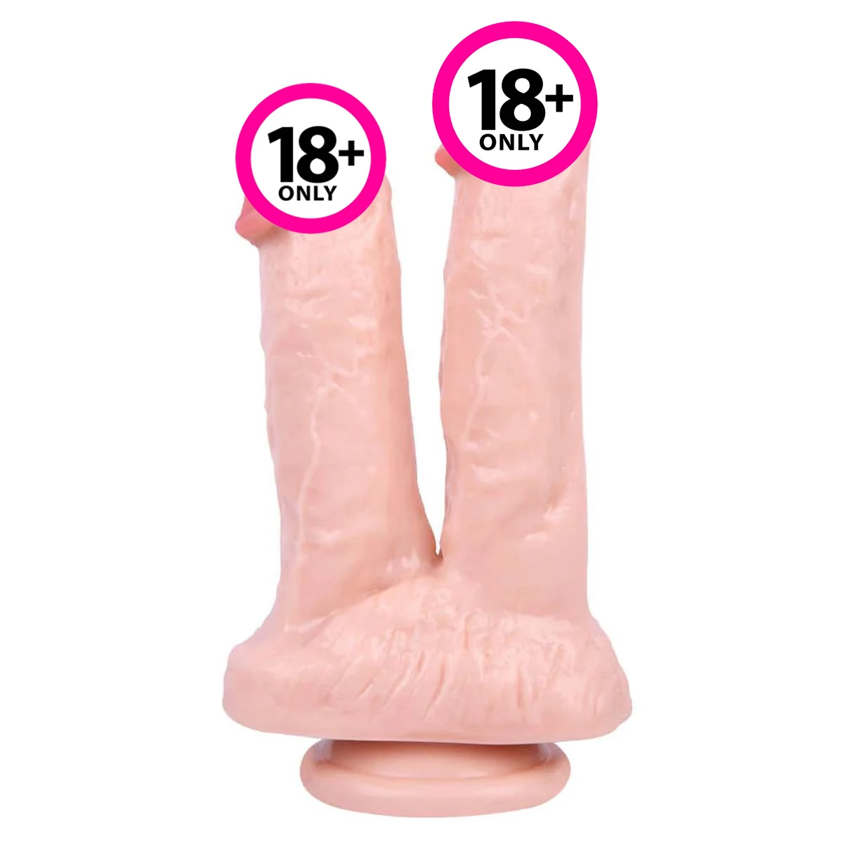 Libido Çiftli Çatal Realistik Dildo