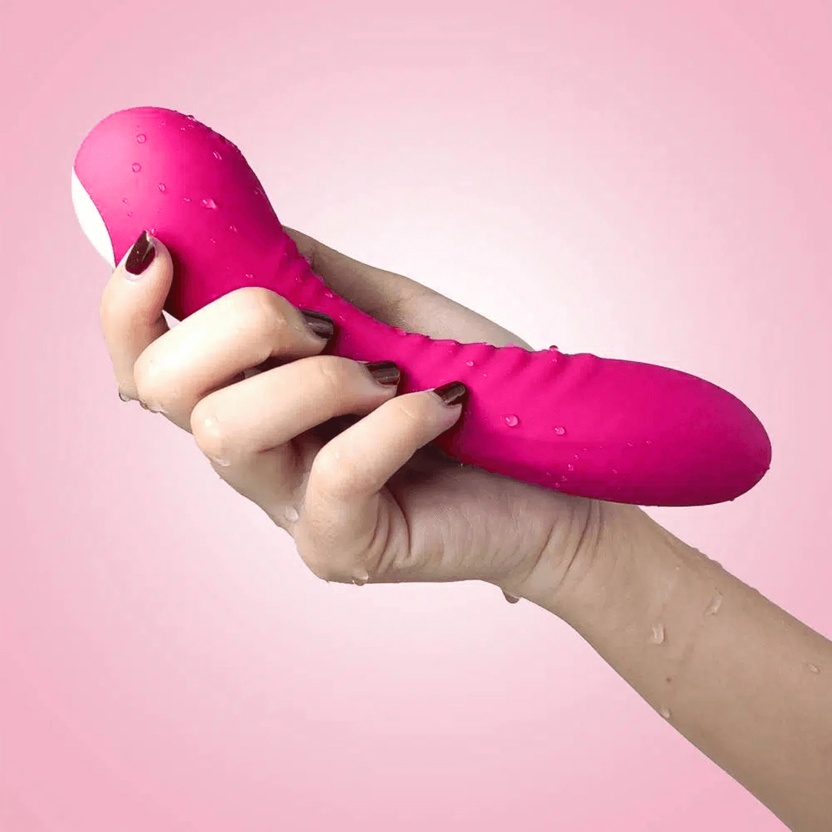 BRUTAL Şarjlı Vibratör 18cm - Pembe