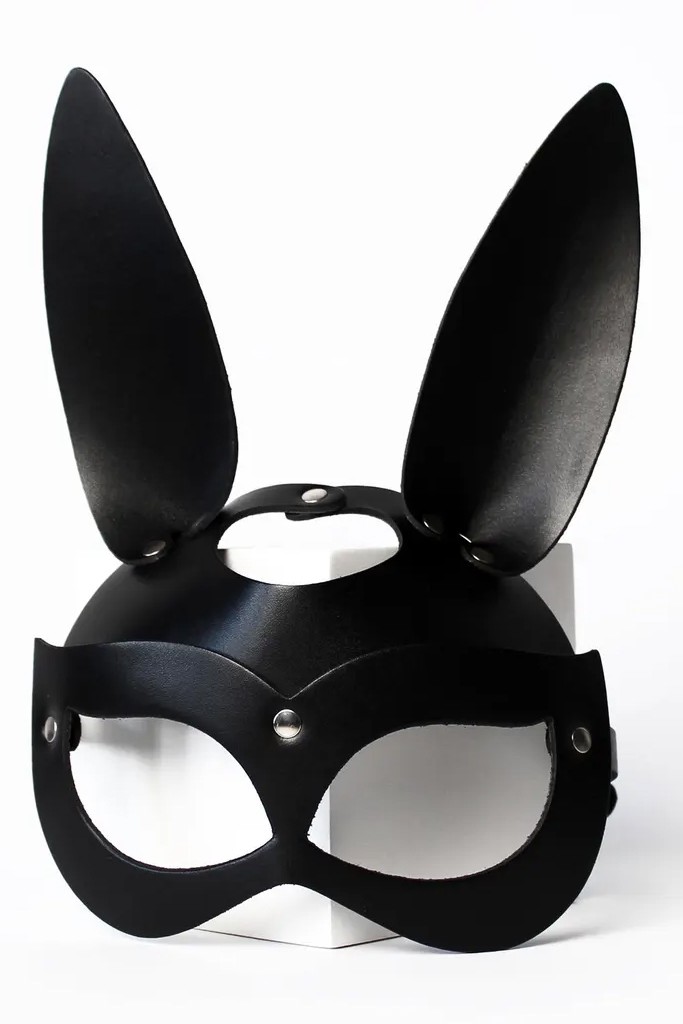 Bunny Fantezi Maske Siyah
