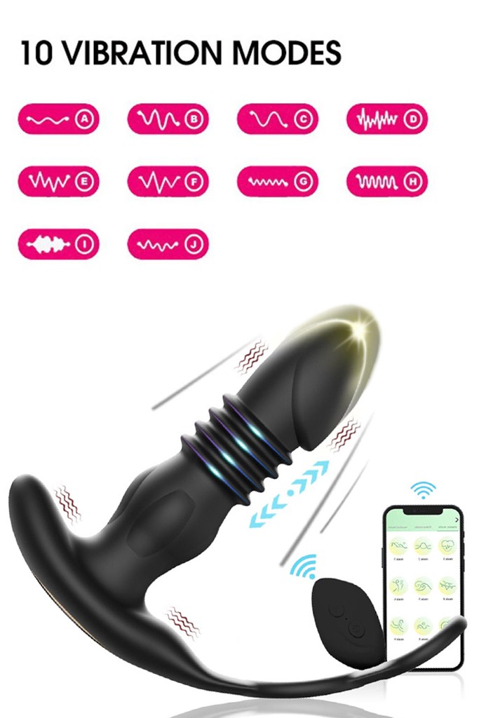 Telefon Kontrollü Uzaktan Kumandalı İleri Geri Hareketli Vibratör 