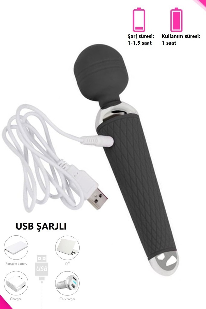 ViWAND Şarjlı Masaj Vibratörü