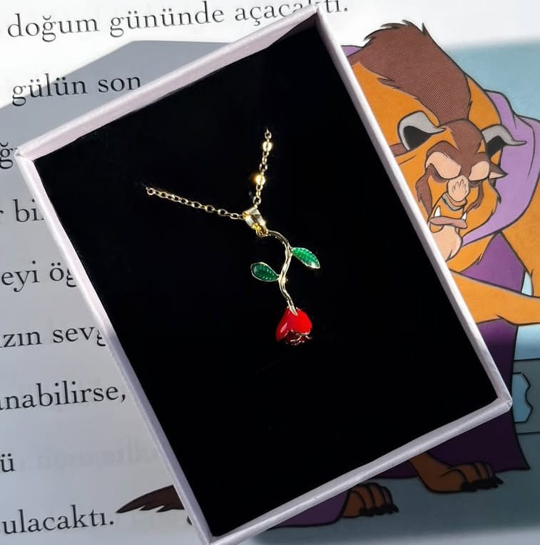 gül kolye 