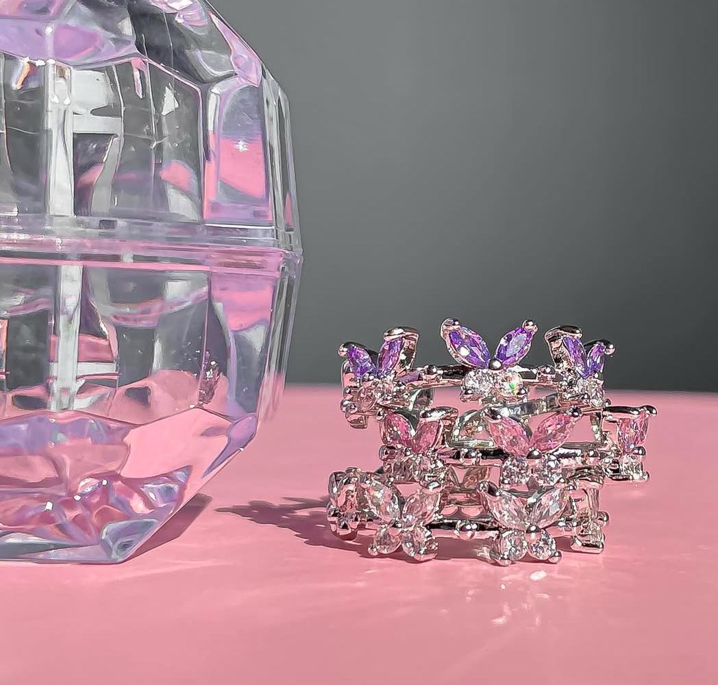 kelen-bek yüzük mor