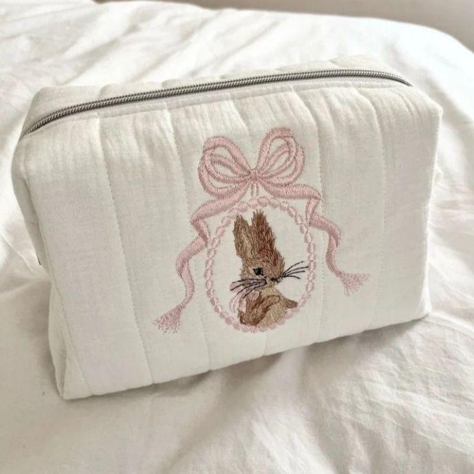 makeup bunny bag