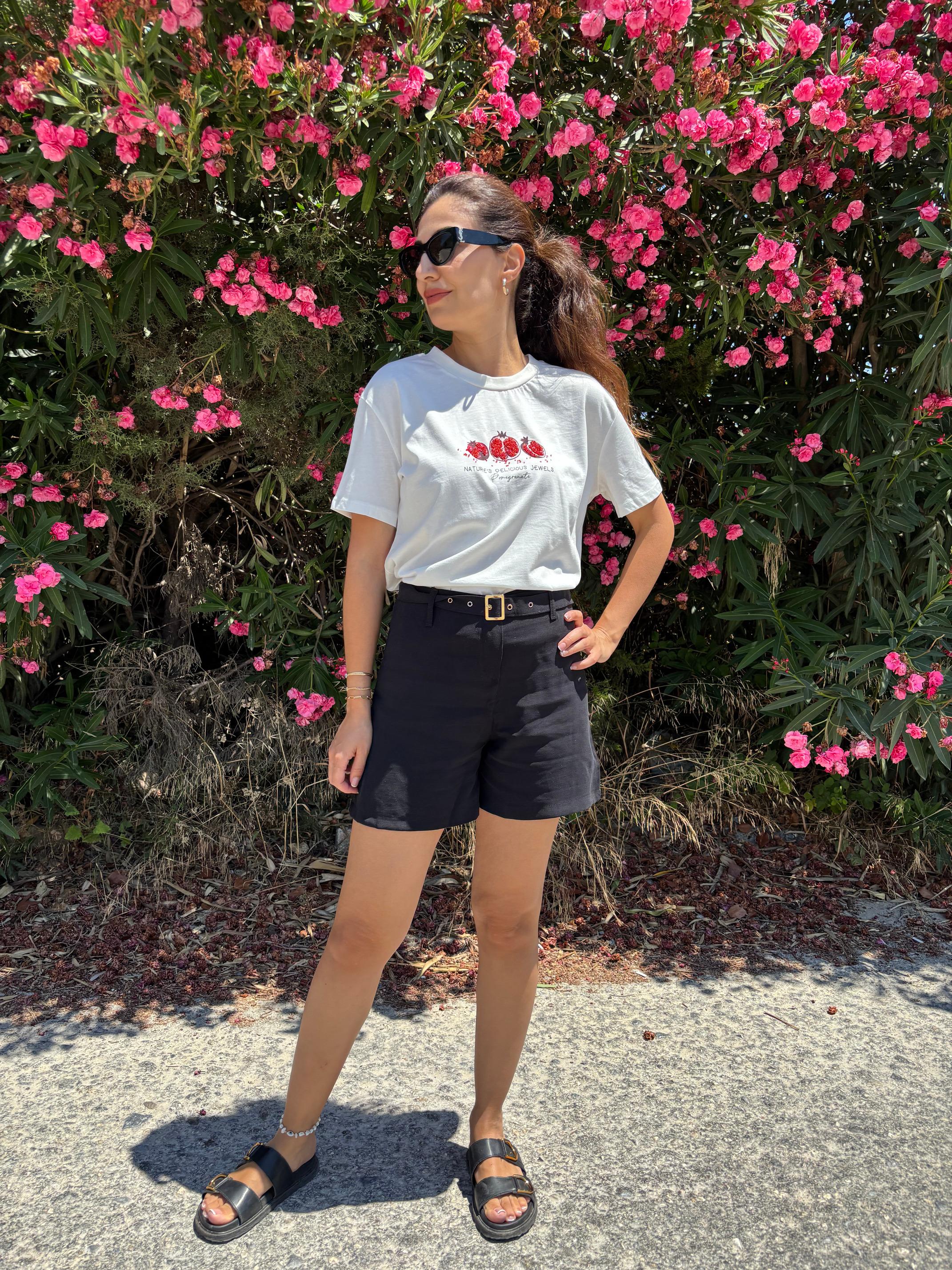 Narlı Boncuklu Tshirt