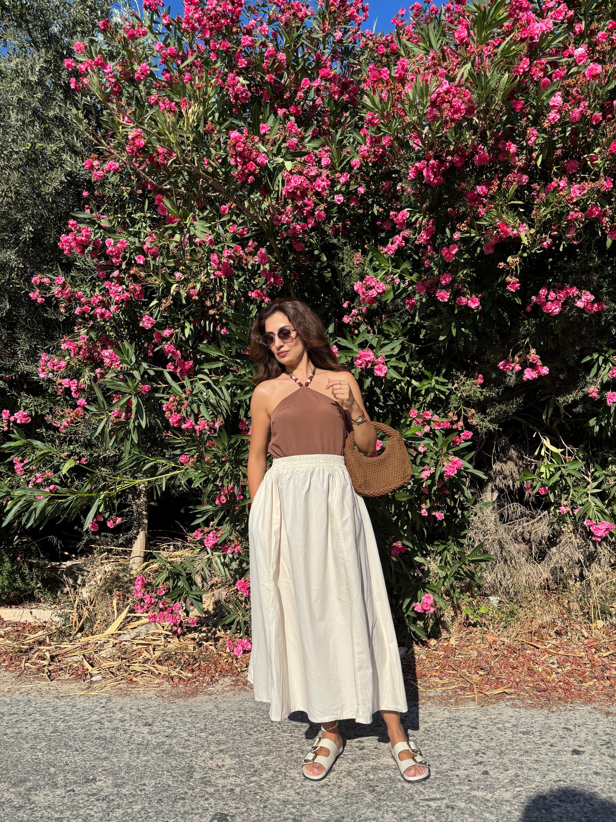 Coton Midi Boy Etek - Krem