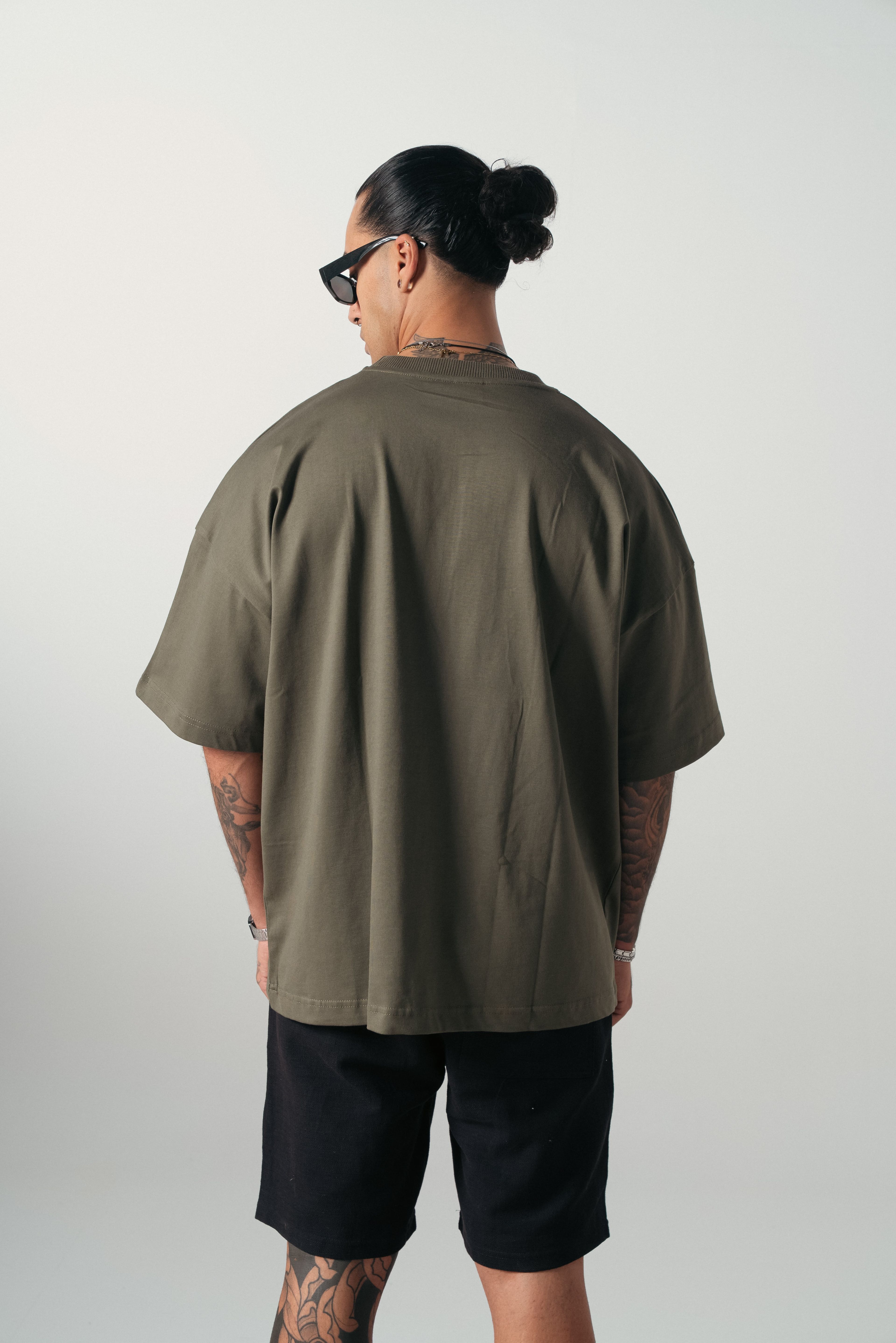 Haki Basic Extra Oversize Tshirt