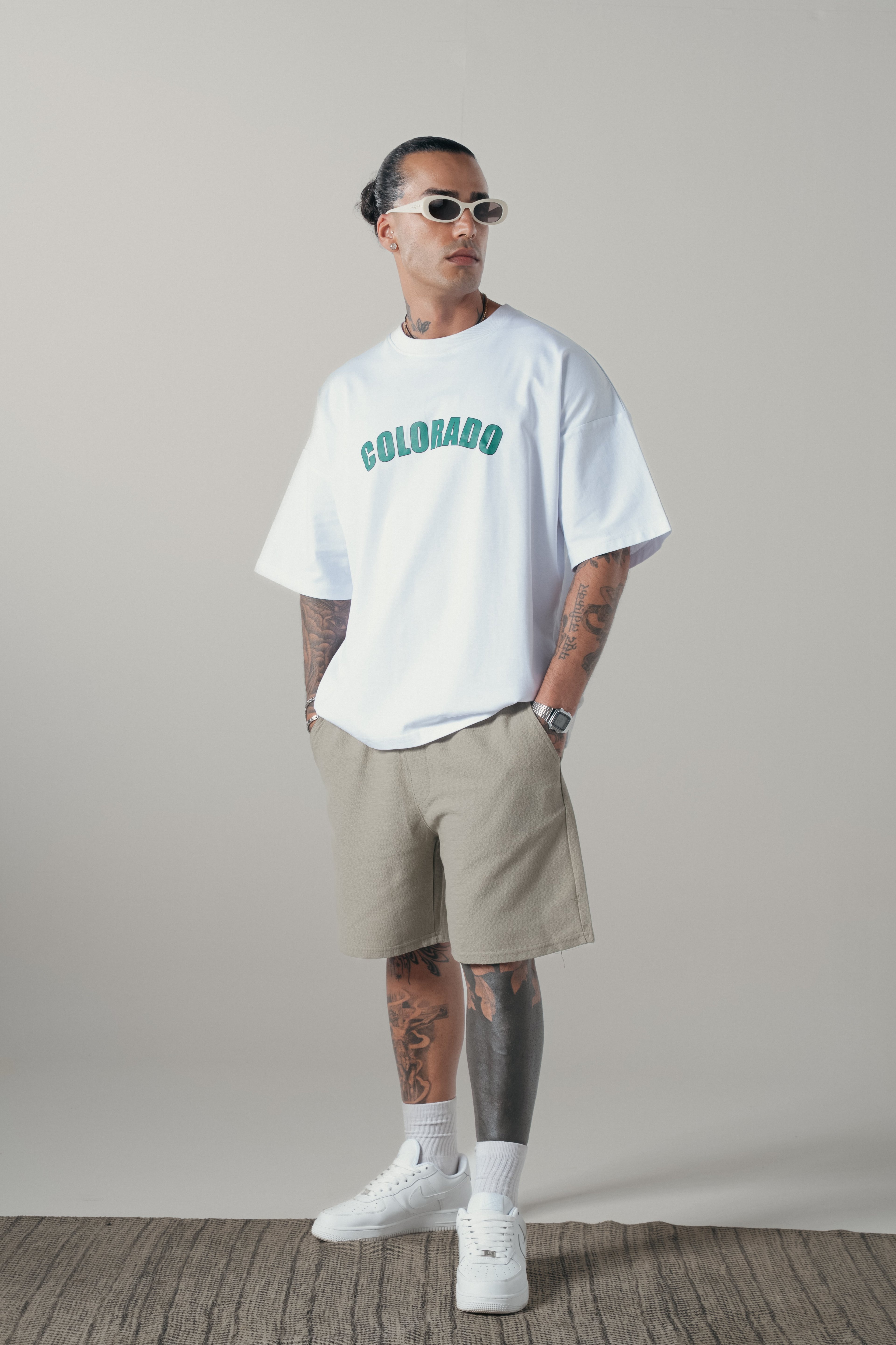 Colorado Beyaz Extra Oversize Tshirt