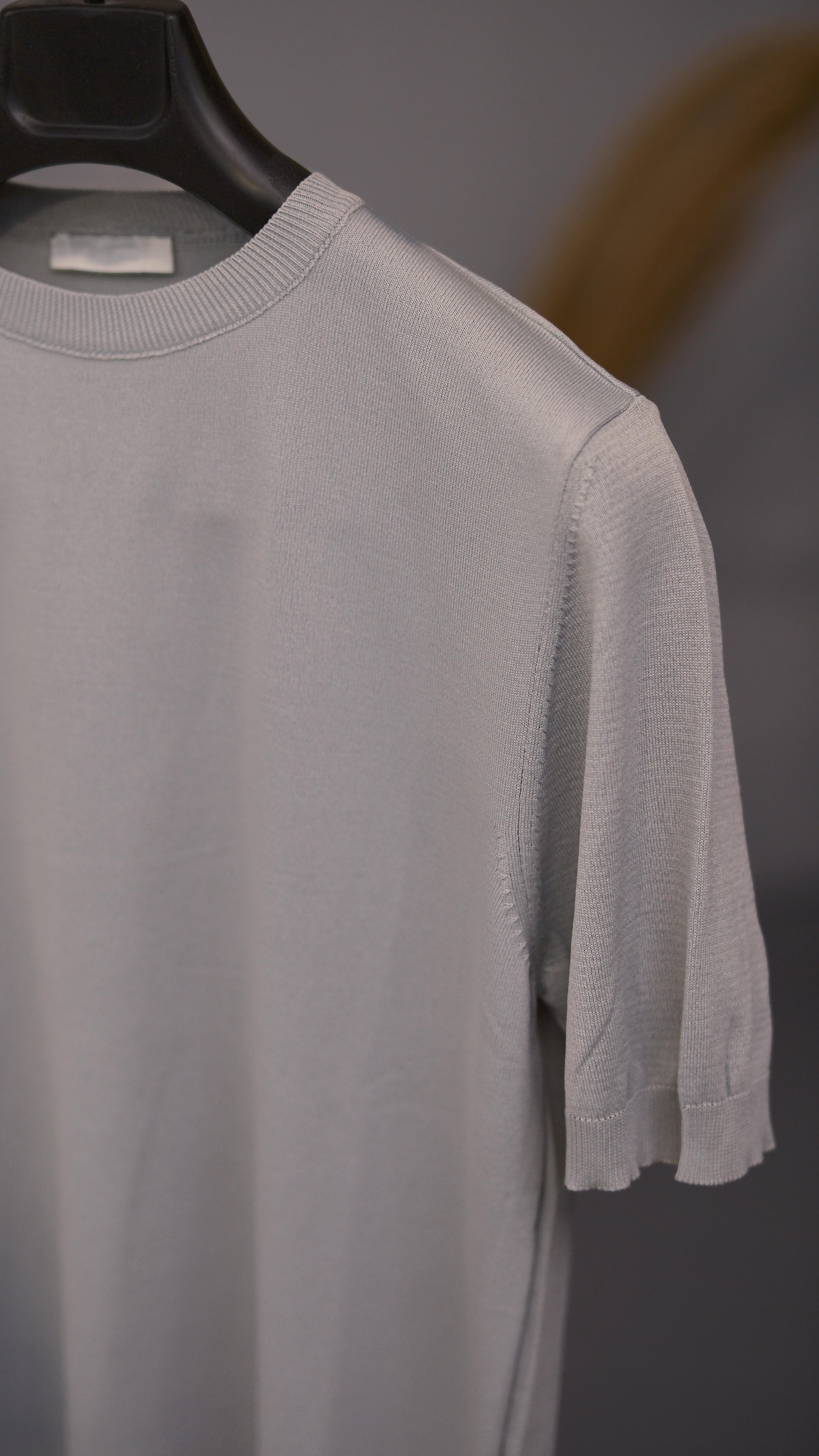 Smoke Gray Casual Triko 