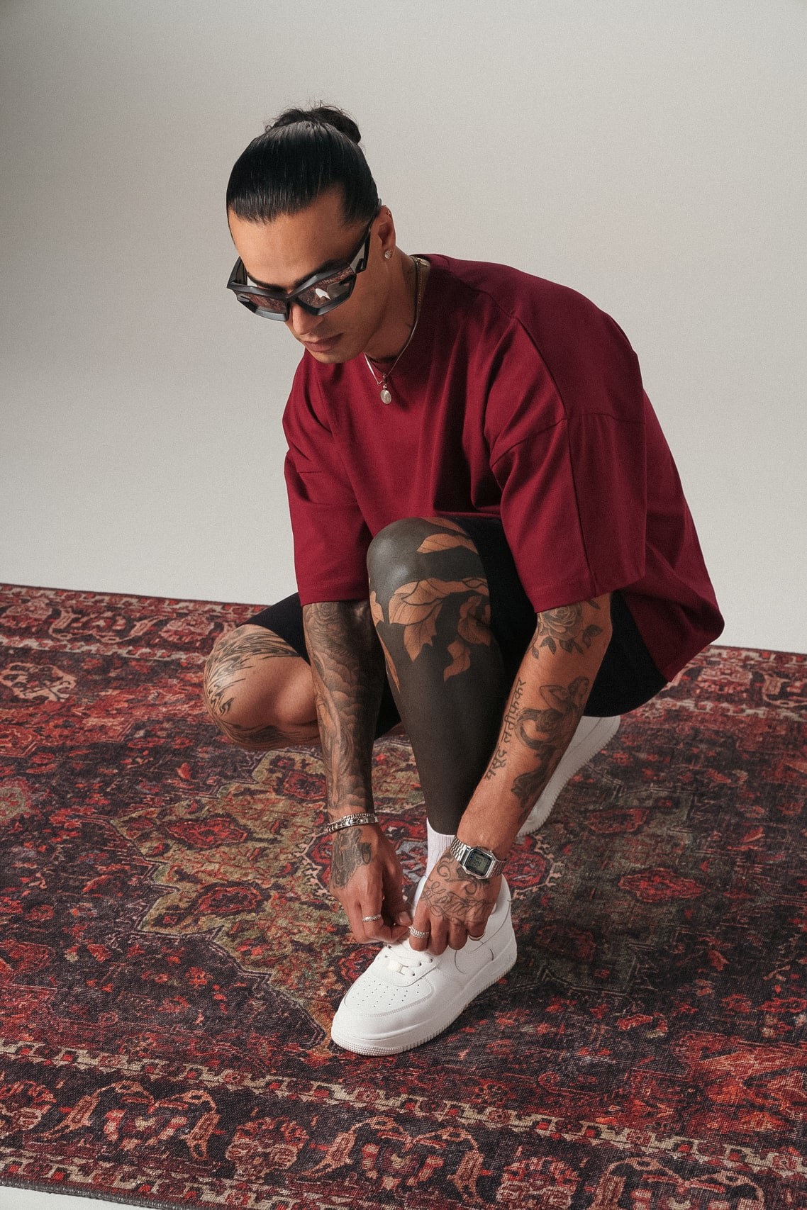 Bordo Basic Extra Oversize Tshirt