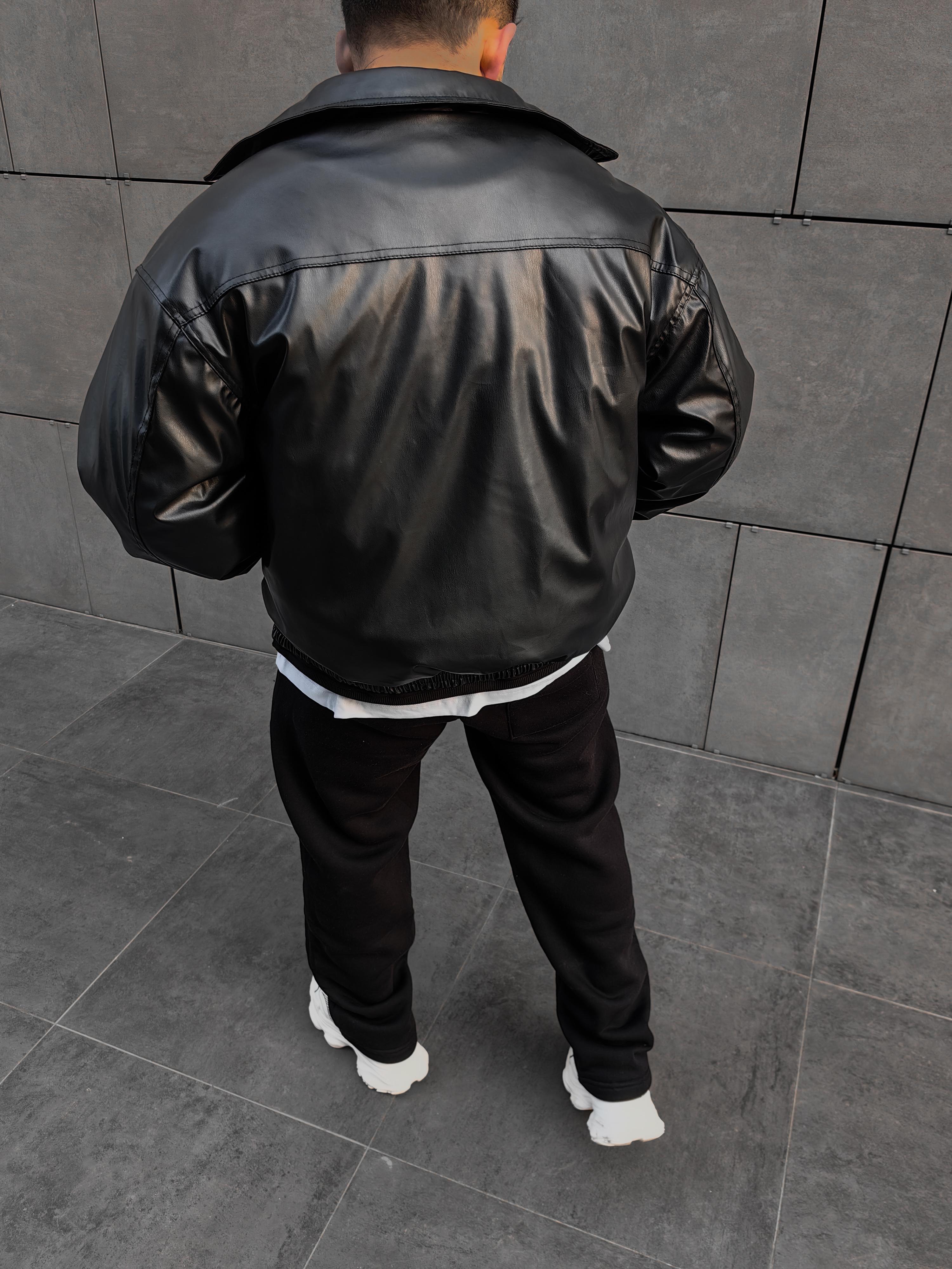 Oversize Deri Ceket