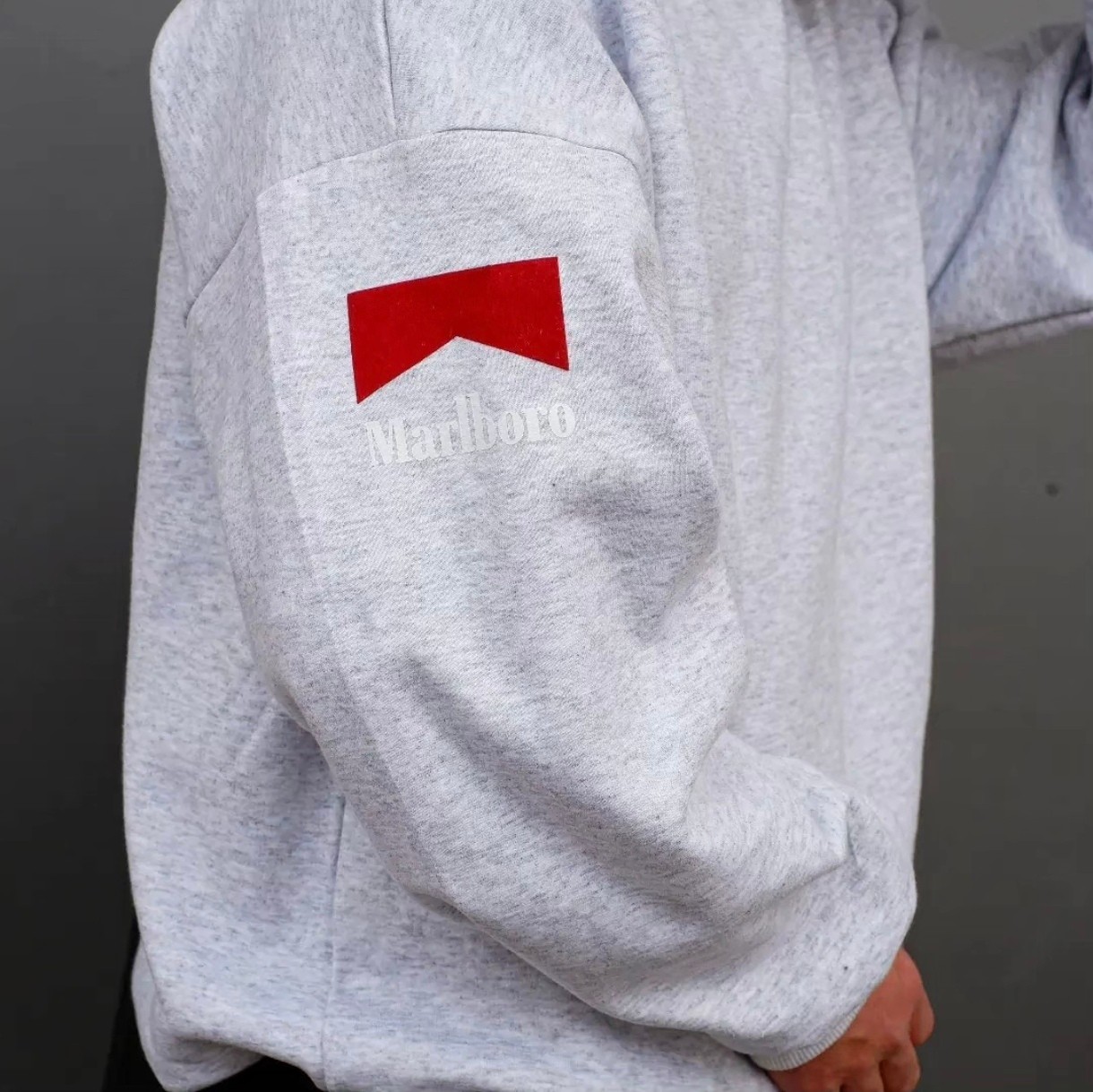 Marlboro Oversize Sweatshirt Premium Kalite